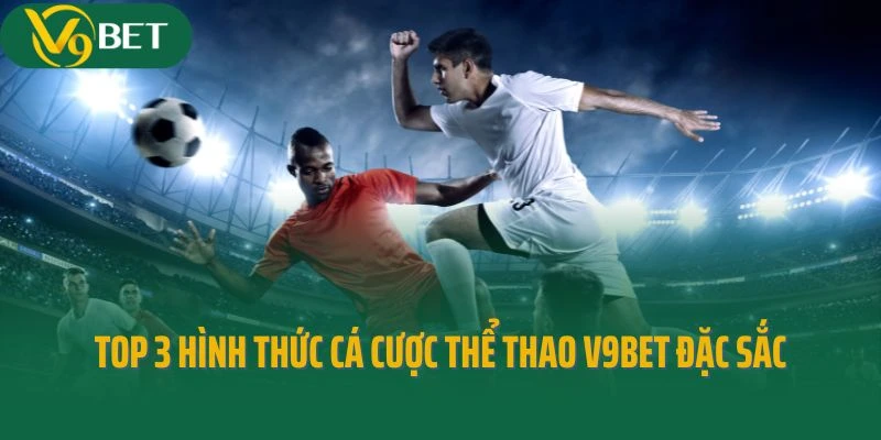 Top 3 hình thức cá cược thể thao V9bet đặc sắc