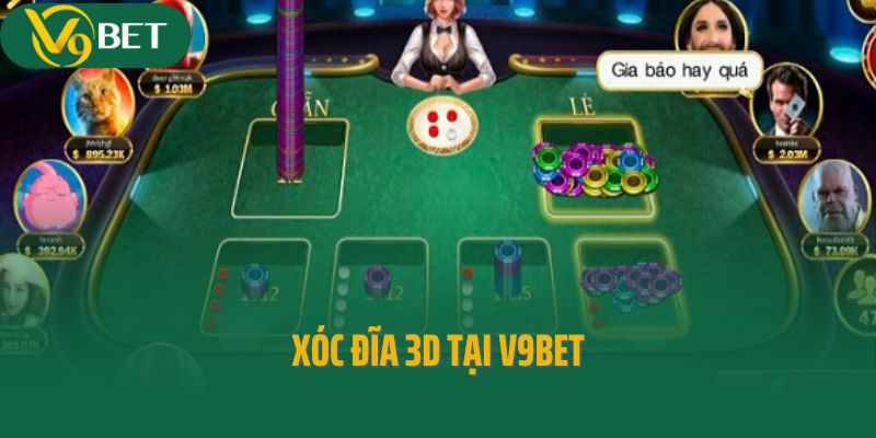 Trải Nghiệm Xóc Đĩa 3d Tại V9bet Và Chiến Thắng Bất Ngờ
